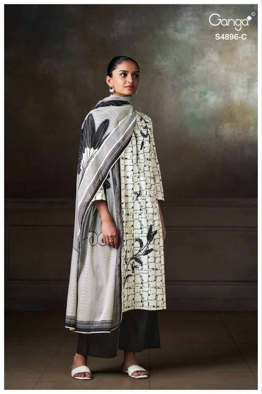 RIVENA 4896 Series By Ganga Fashion Beautiful Festive Suits Stylish Colorful Fancy Casual Wear & Ethnic Wear PREMIUM COTTON Dresses At Wholesale Price